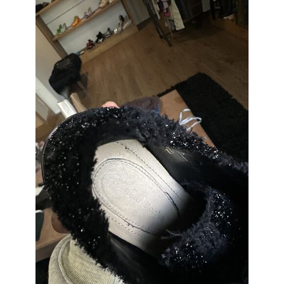 Simone Rocha Classic tracker runner boucle tweed sneaker - Picture 7 of 9